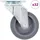 vidaXL Lenkrollen 75 mm grau