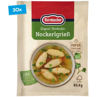 Bernbacher Nockerlgrieß 250 g, 30er Pack