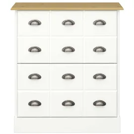 VCM Orienty 70 x 84 x 30 cm weiß / weiß