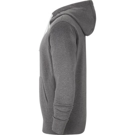 Nike Herren Kapuzenjacke - Club Team 20 Fleece Full-Zip Hoodie Sweatshirt, Charcoal heathr/white/white S