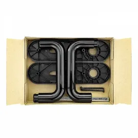 Hörmann Drückergarnitur D-110 Kurzschild schwarz 534820
