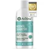 AniForte Neemöl Shampoo für Hunde 500ml - Hundeshampoo gegen Juckreiz, Milben, Flöhe, Zecken, Hautfreundlich, Pflegend & leicht kämmbar, Fellpflege & Fellglanz, Angenehm im Geruch