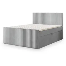 masseno Boxbett 160 x 200 cm Grau