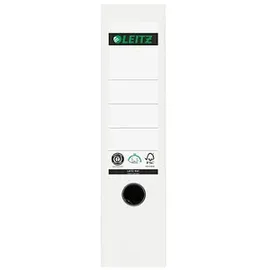 Leitz 1007 Ordner signalweiß Karton 8,0 cm DIN A4