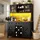 Okwish Buffet 120 x 40 x 170 cm Schwarz