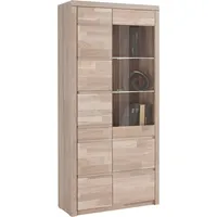 Home Affaire Vitrine »Silkeborg«, Höhe 190 cm, weiß