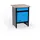 Güde Werkbank Holz 60 x 85 x 60 cm blau unbestückt