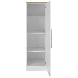 kochstation Seitenschrank KS-Samos 50 x 60 x 165 cm Weiß