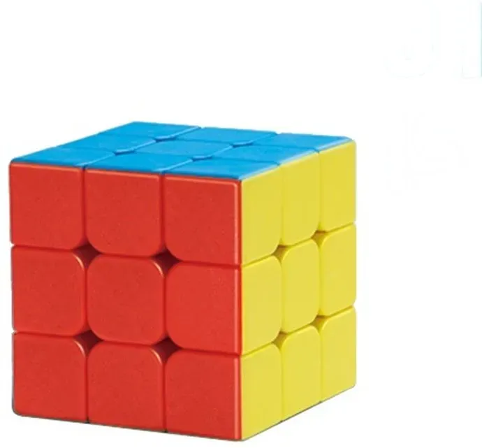 3x3 Speed Cube, Einfarbige Würfel, 5,5 CM Standardgröße für Wettkämpfe