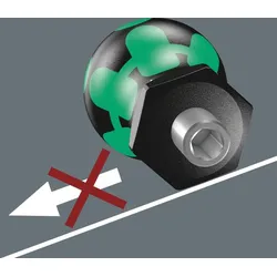 Wera 350 PH Stubby 05008852001  Kreuzschlitz-Schraubendreher PH 3 Klingenlänge: 25 mm