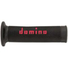 Domino Griffe A010 Road Racing Schwarz/Rot 2 Stück