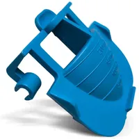 BOSCH Montagezubehör Einsatz 00605740 in Einspülschale 00660683 für Flüssigwaschmittel, für Waschmitteleinspülschale Waschmaschine blau