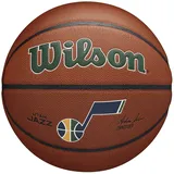 Wilson NBA Team Alliance Utah Jazz Indoor/Outdoor, Mischleder, Größe: 7