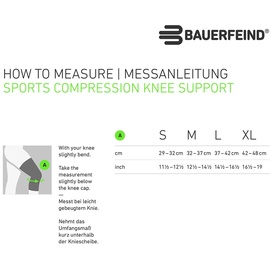 Bauerfeind Sports Compression Knee Support schwarz