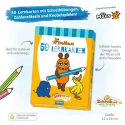 TRÖTSCH Lernspiel Karten die Maus 16728N mit Stift