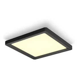 Philips Tento S 1 LED-Panel schwarz 29,5 x 29,5 cm