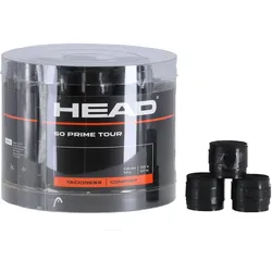 Head Overgrip Prime Tour 0.6 mm (Komfort, Griffigkeit) schwarz 60er Box