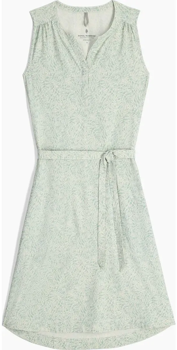 Royal Robbins Spotless Traveler Tank Dress sage leaf briar pt (324) S