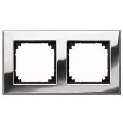 Merten Metallrahmen 2f.chrom 475239