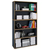 VCM Salia Aktenregal 100 x 0 x 0 cm Schwarz