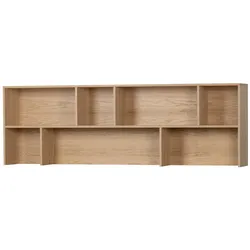 Aufsatzschrank New Gravure aus Eichenholz, Natur