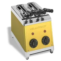 Milantoast Sandwichtoaster mit Zangen Gold