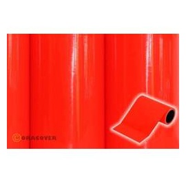 Oracover 27-064-002 Dekorstreifen Oratrim (L x B) 2m x 9.5cm Rot, Orange