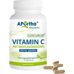 Vitamin C 500 mg  - gepuffert - 120 vegane Kapseln One Size