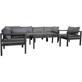 Jet-Line Kreta II Lounge-Set Hellgrau