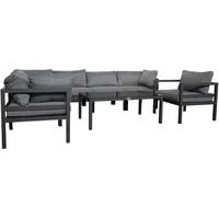 Jet-Line Kreta II Lounge-Set Hellgrau