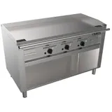 Saro Gas-Teppanyakigrill offenem Unterbau Modell TED3/140 G,