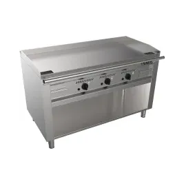 Saro Gas-Teppanyakigrill offenem Unterbau Modell TED3/140 G,
