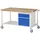 Rau Werkbank Stahl 1500x900x880mm bunt 1 Schublade 1 Tür fahrbar