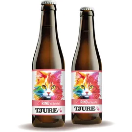 TJURE Katzensmoothie Rind mit Kartoffel 2 x 220 ml