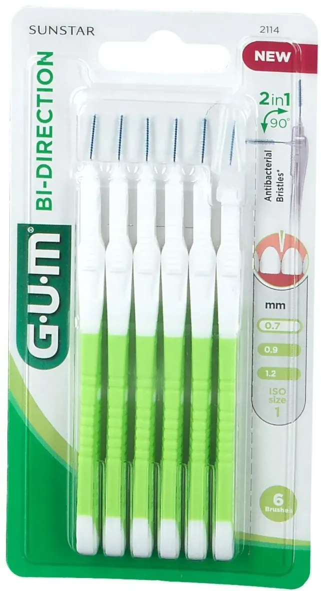 Gum® Proxabrush Bi-Direction ultra micro