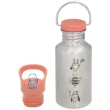 Lässig Edelstahltrinkflasche Nature