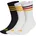 Dämpfende Weiß/Schwarz/Gold 40-42