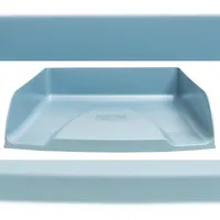 Exacompta Briefablage Querformat Combo Styli, AutentiK - Blaugrau