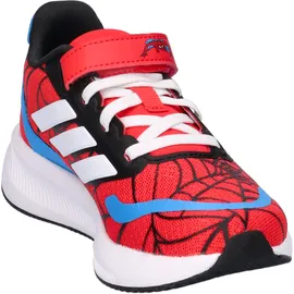 adidas X Marvel Spider Man Runfalcon 3.0 Shoes Pure Ruby / Cloud White / Bright Blue 35