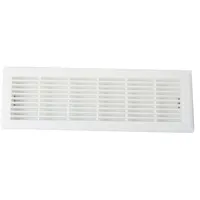 Zehnder Abdeckgitter ComfoGrid Basic für Luftdurchlassgehäuse CLF, 330x110mm, weiß, Polymer