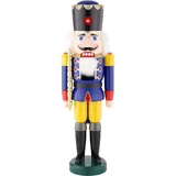 Seiffener Volkskunst eG Nussknacker König 60 cm blau