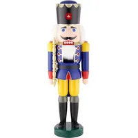 Seiffener Volkskunst eG Nussknacker König 60 cm blau