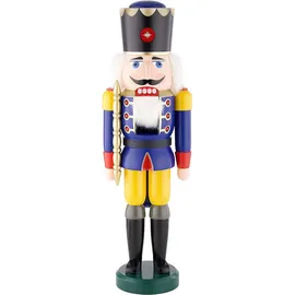 Seiffener Volkskunst eG Nussknacker König 60 cm blau