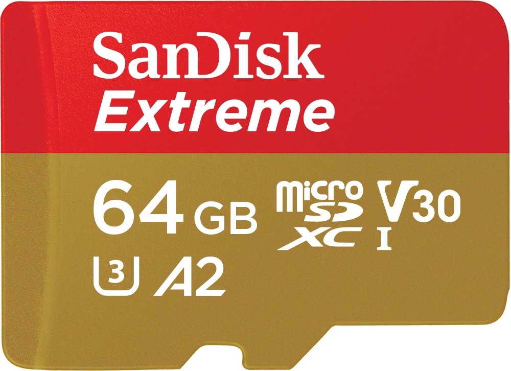 sandisk 64gb micro sd class10 extreme pro