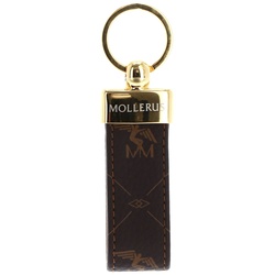 MAISON MOLLERUS Rigi Keyring Soft Braun / Gold