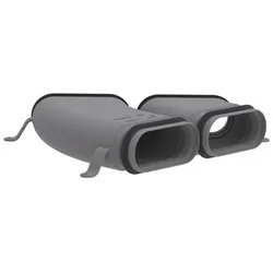 Zehnder Doppelkanalbogen CK 300 H 45 Grad horizontal