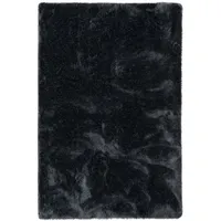 Snapstyle Hochflor Shaggy Teppich Mix Anthrazit, in 24 Größen
