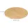 Relaxdays Schneidebrett-Set Holz 4-tlg. Ø 32 cm Braun