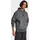 adidas Essentials 3-STREIFEN Hoodie dark grey heather-black M