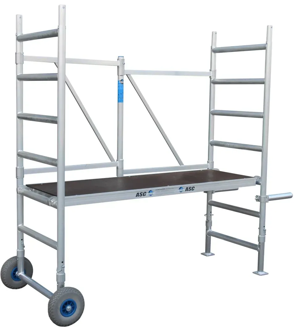 ASC Group ASC Gartengerüst - komplett mit fester Basis(inkl. Gummiräder)